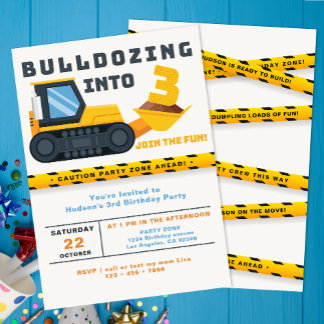 3. Geburtstags-Party Einladung