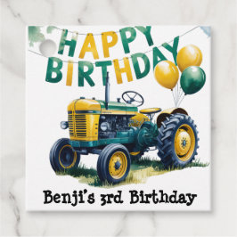 3. Geburtstagsbash für Gear Tractor Geschenkanhänger