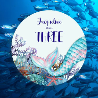 3. Geburtstagsblütenmarmelade unter dem Meer Einladung