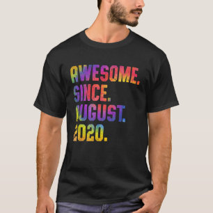 3. Geburtstagsfeier Phantastisch Seit August 2020 T-Shirt