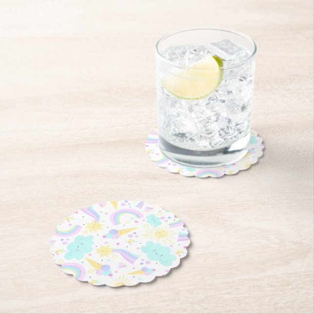 3. Geburtstagspapier Untersetzer mit einem lustige (Vor Ort)