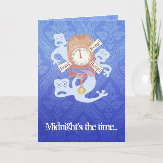 3 Ghosts (Halloween poem) card Karte