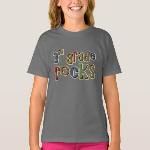 3. Grad-Felsen dritter T-Shirt