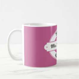 3. Grad-Lehrer-personalisiertes Tasse