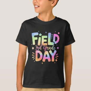 3. Grade Field Day 2025 Lass The Games Begin Kids T-Shirt