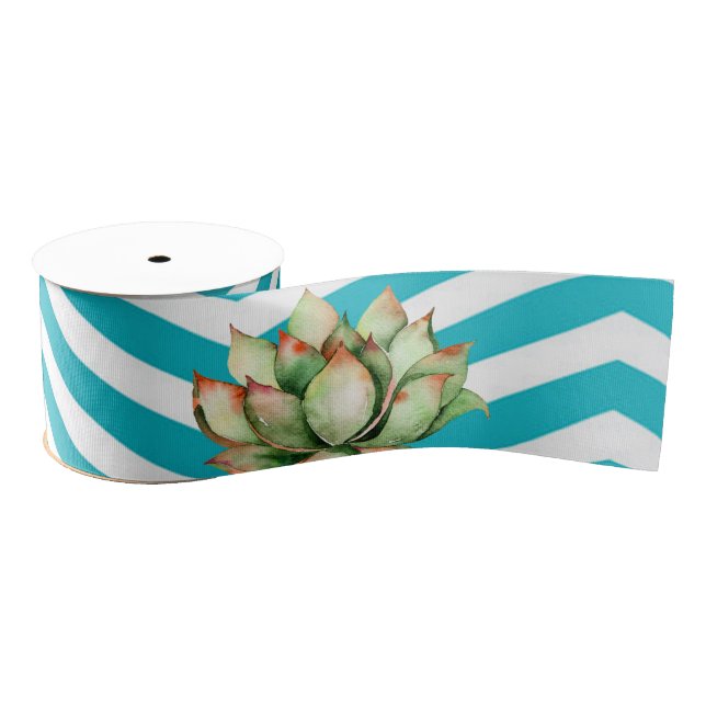 3" Grosgrain Ribbon Geometric Garden Rose Barn Woo Ripsband (Spule)