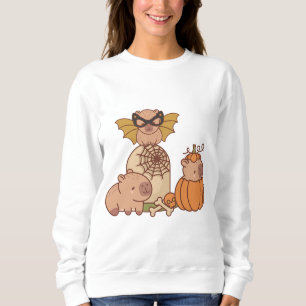 3 Halloween-Capybaras Sweatshirt