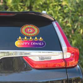 3. Happy Diwali das Festival der Lichter Indiens Aufkleber