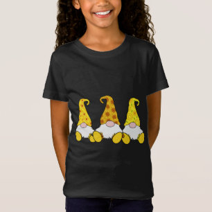 3 Happy Harvest Gnomes Sonnenblumen Fall Sommer T-Shirt