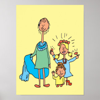 3 Happy Women poster