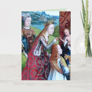 3 Heilige Frauen in einem Garten (Detail; M 070) K Karte