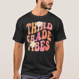 3. Herbstfarbene DRITTGRAD-VIBES Retro 3. Gr Herbs T-Shirt