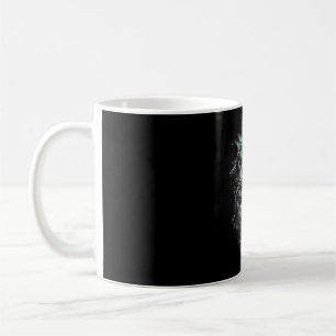 3 heulender Alligator Mond vintage Retro-Stil lust Kaffeetasse