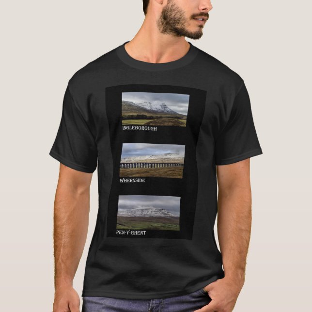 3 Highest Peaks Of The Yorkshire Dales Classic T-S T-Shirt (Vorderseite)