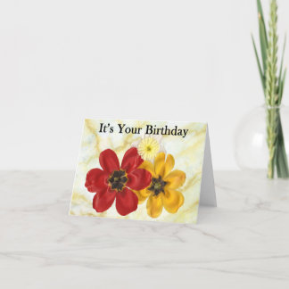 3 Ihr Geburtstag Karte