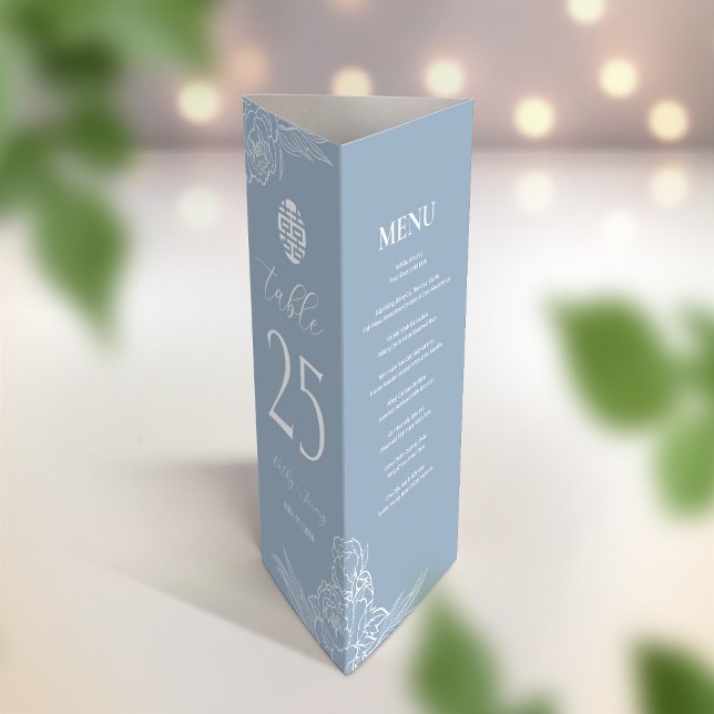 3 in 1 Tischnummer, Menü & Dankeschön Karte (Von Creator hochgeladen)