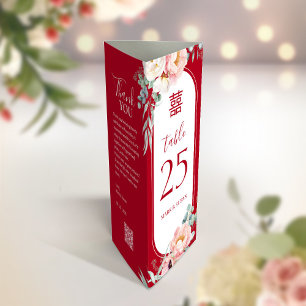 3 in 1 Tischnummer, Menü & Dankeschön Karte