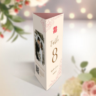 3 in 1 Tischnummer, Menü & Picture Card