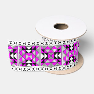 3 Inch Sacre Mountains in Rosa Satinband