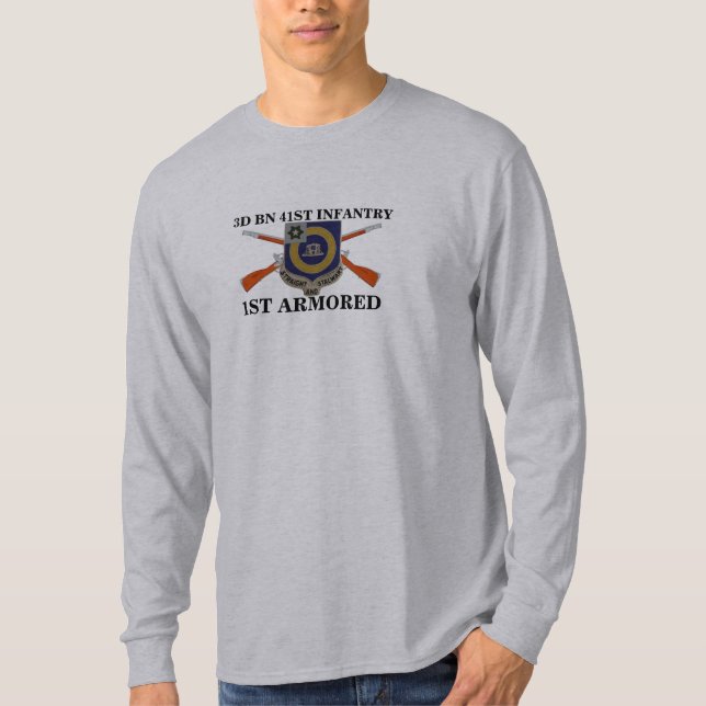 3. INFANTERIE-1. GEPANZERTES SHIRT DES (Vorderseite)