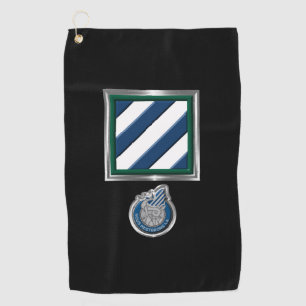 3. Infanterie-Division “Fels der Marne” Patch Golfhandtuch