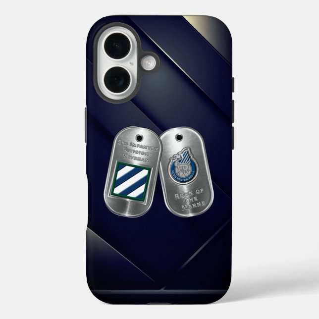 3. Infanterieabteilung Case-Mate iPhone Hülle (Rückseite)