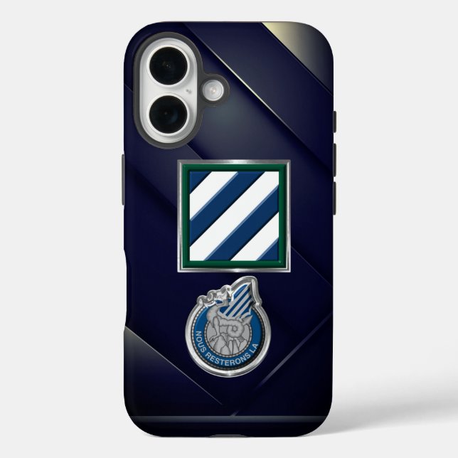 3. Infanterieabteilung Case-Mate iPhone Hülle (Rückseite)