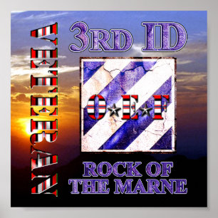 3. Infanterieabteilung OEF Veteran Poster