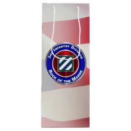 3. Infanterieabteilung "Rock of the Marne" Geschenktüte Für Weinflaschen