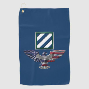 3. Infanteriedivision „Fels der Marne“ Adler Golfhandtuch