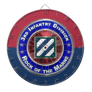 3. Infanteriedivision Fels der Marne! Dartscheibe