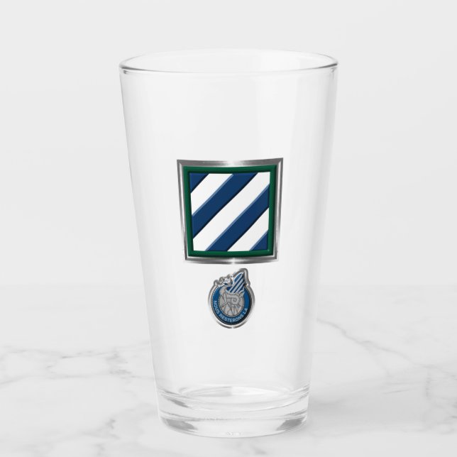 3. Infanteriedivision  Glas (Vorderseite)