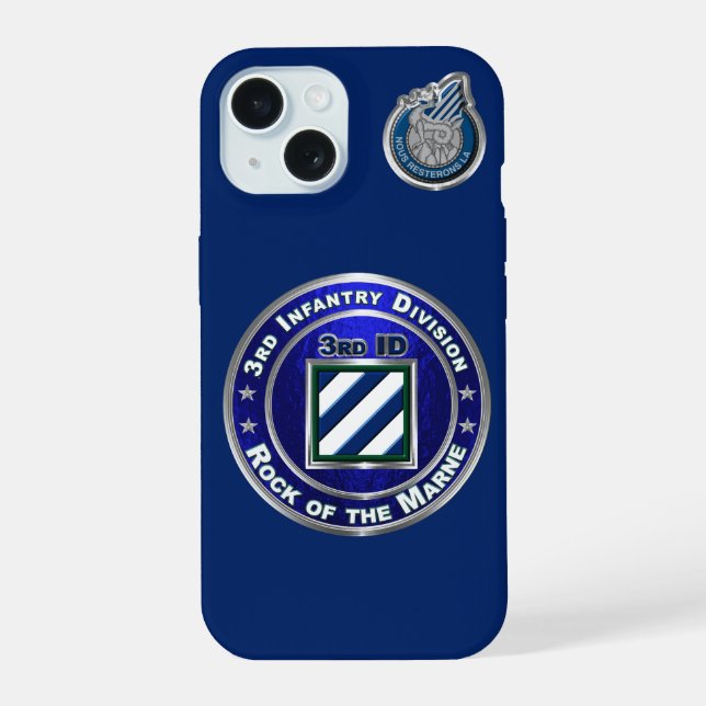 3. Infanteriedivision  iPhone 15 Hülle (Rückseite)