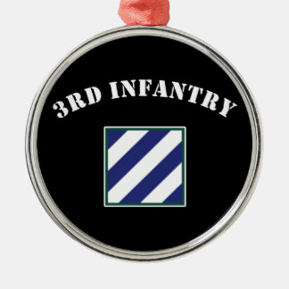 3. Infanteriedivision Silbernes Ornament