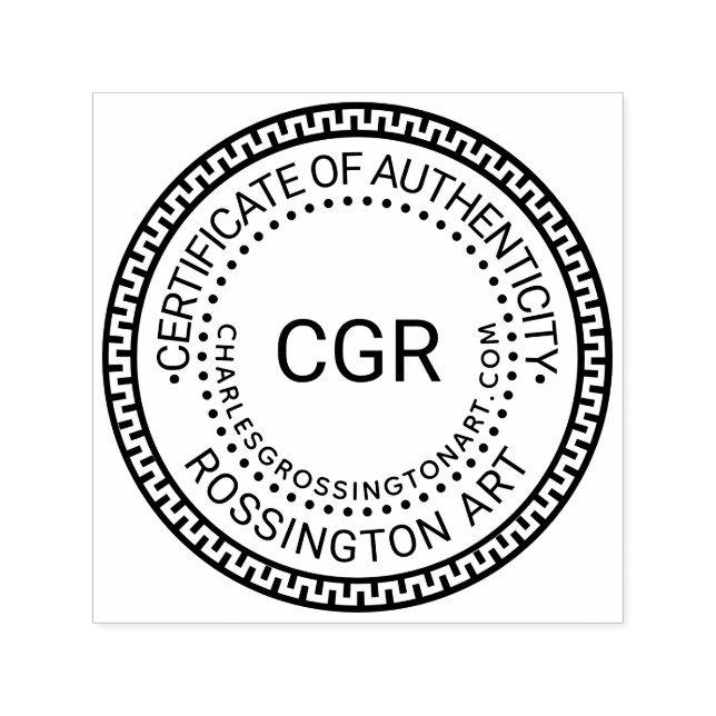 3 Initial Certificate of Authenticity GK Name URL Permastempel (Design)