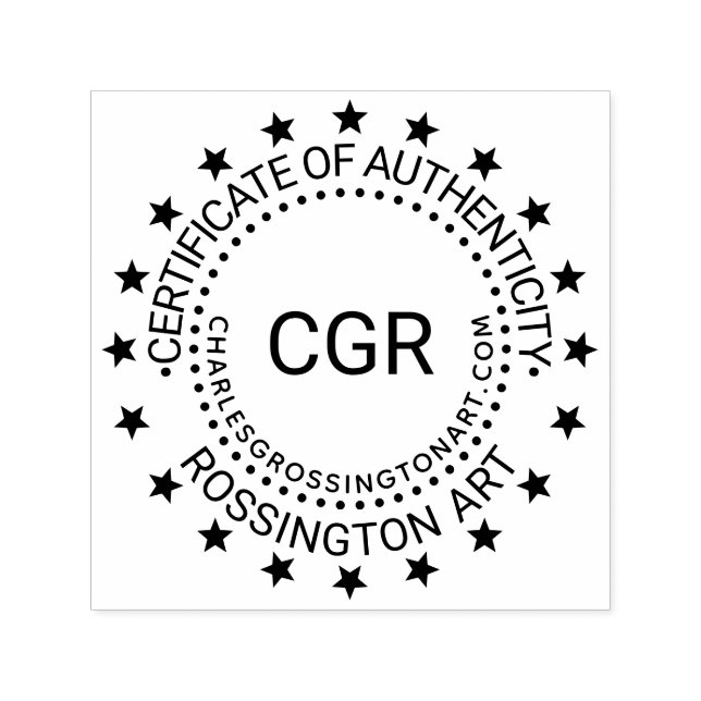 3 Initial Certificate of Authenticity Name URL #5 Permastempel (Design)