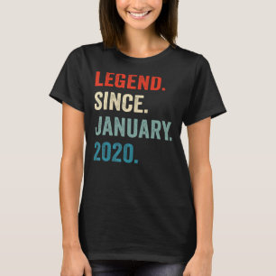3 Jahre alt 3. Geburtstag Junge Legende seit Janua T-Shirt