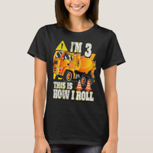 3 Jahre alter Betonmischwagen T-Shirt