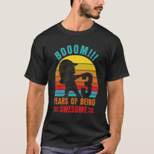 3 Jahre Phantastischer Schwindel Geburtstagskinder T-Shirt