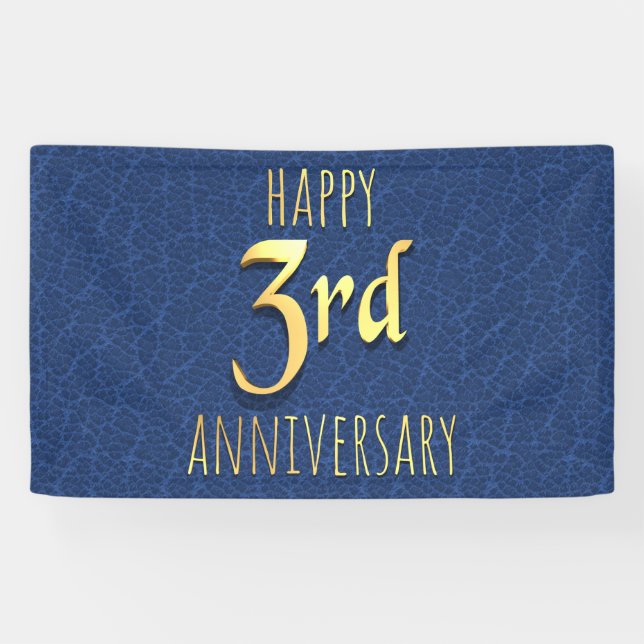 3. Jahrestag Banner (Horizontal)