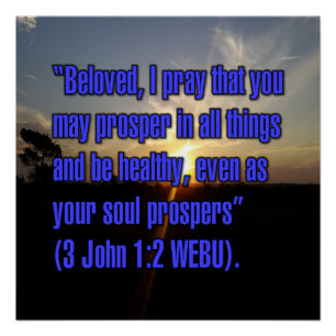 3 Johannes 1:2 WEBU Poster