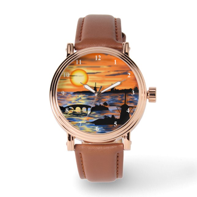 3. Juli Armbanduhr (Vorderseite)