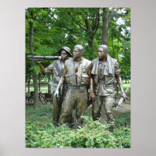 3 Kampf Männer Poster