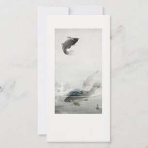 3 Karpfen Feiertagskarte