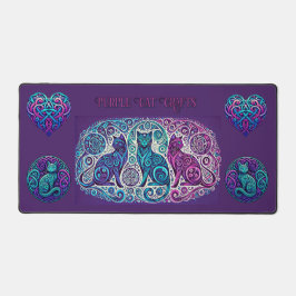 3 Katzen Schreibtischunterlage