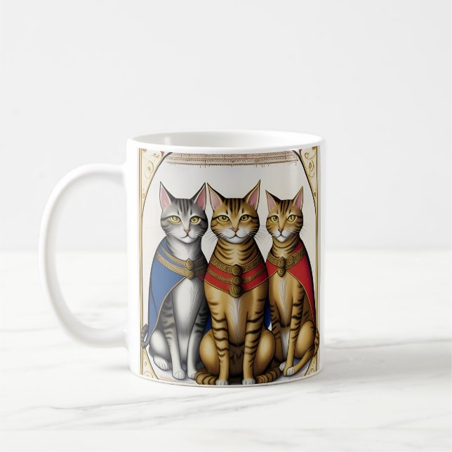 3 Katzen Tasse (Links)