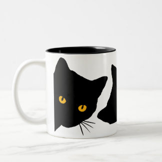 3 Katzen-Tasse Zweifarbige Tasse