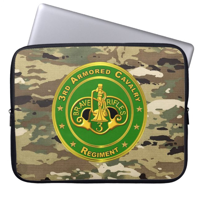 3. Kavallerie-Regiment Laptopschutzhülle (Vorderseite)