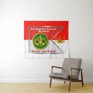3. KavR Kavallerie-Regiment “Brave Rifles” Wandteppich