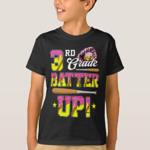 3. Klasse Butter Up Softll Eis Drip Ck Zur Schule T-Shirt